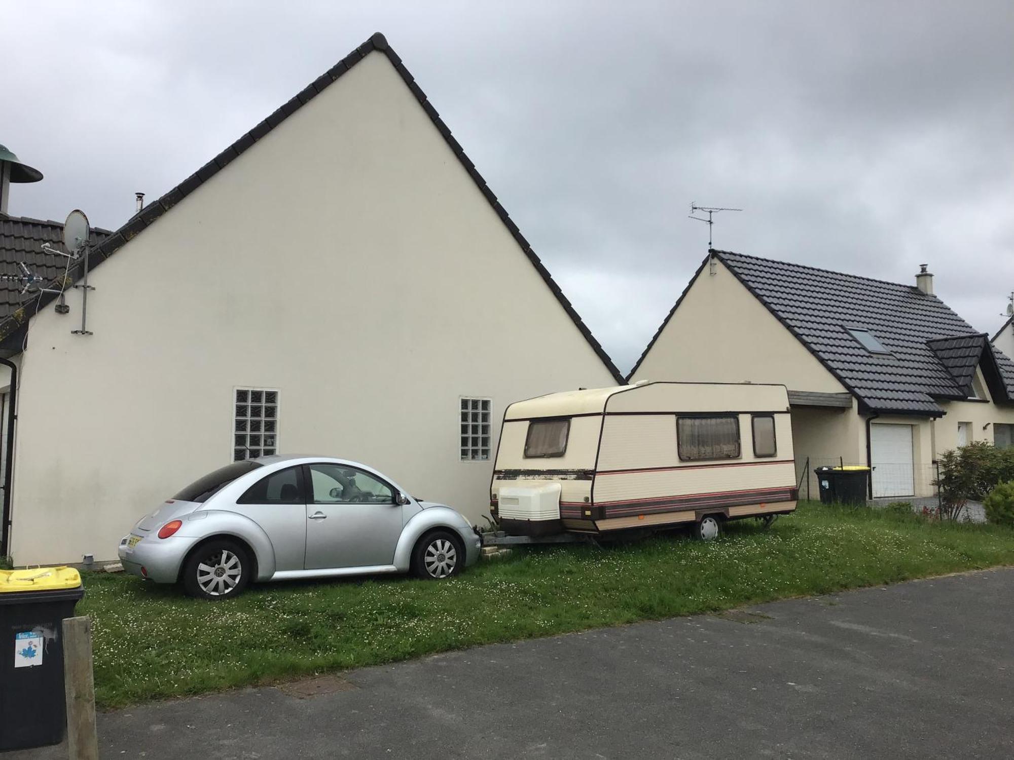 Vintage Caravane Les Attaques Esterno foto
